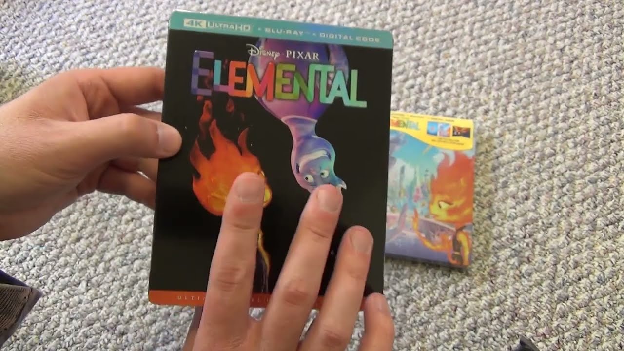 Elemental 4K Blu-ray (Disney Movie Club Exclusive)