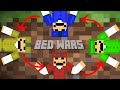 MINECRAFT BEDWARS WITH THREE IDIOTS: SWAPPAGE EDITION