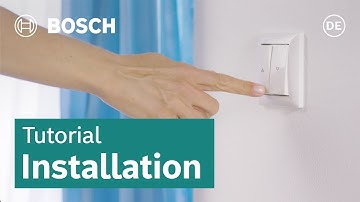 Installation: Shutter Control II | Bosch Smart Home