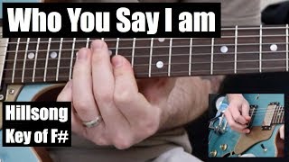 Video voorbeeld van "Who You Say I Am | STANDARD TUNING | Lead Guitar"