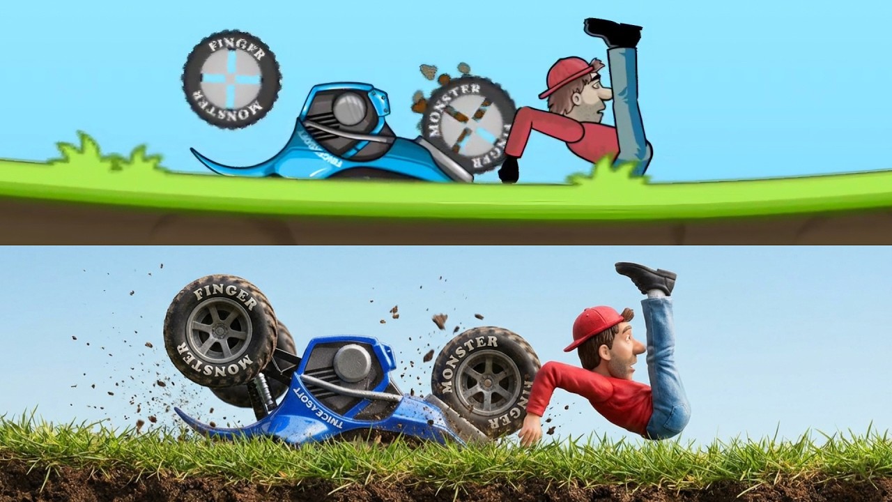 Автомобили для гонок по подъему на холм в реальной жизни