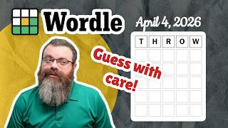 Beware of this! | Wordle #1750 (April 4, 2026) Details