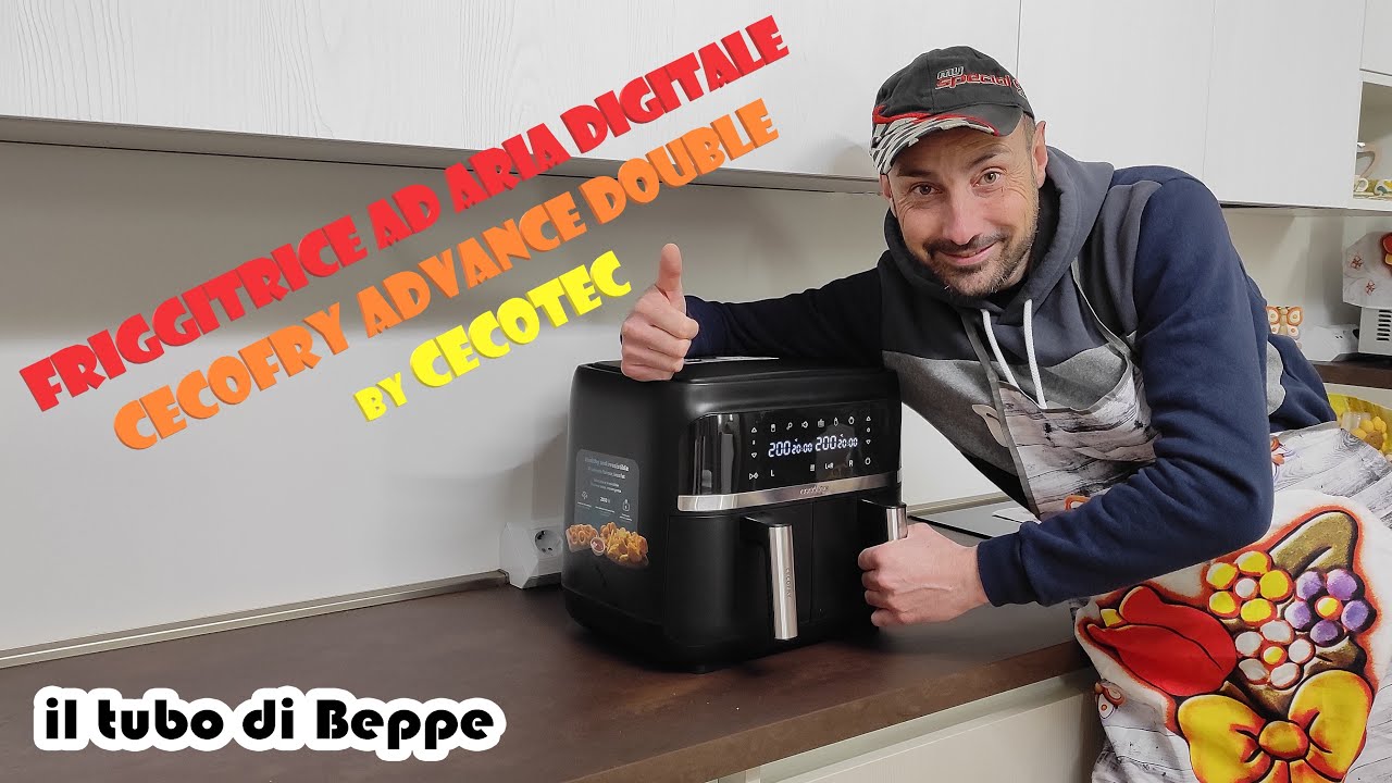 Sei a dieta? Cucina con Cecofry Advance Double la Friggitrice ad