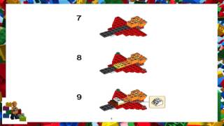 Lego Instructions - Bricks And More - 5933 - Airport Building Set Jet Plane