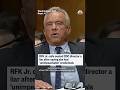 RFK Jr Calls Ousted CDC Director A Liar After Saying She Had Unimpeachable Credentials