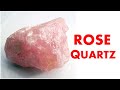 ROSE QUARTZ Healing Properties - YouTube