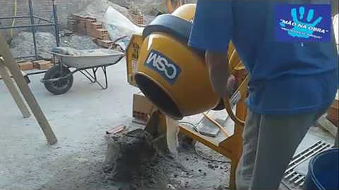 O que passar na betoneira?