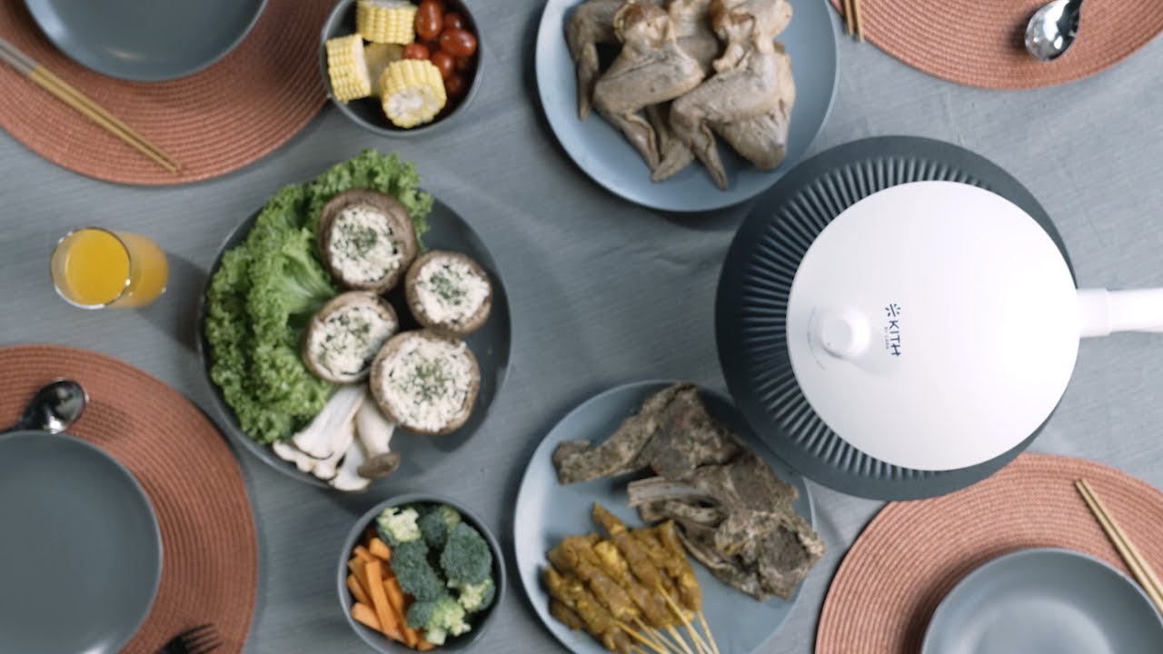 KITH Mini Smokeless Indoor Grill (SBGMINIW1) Anytime, Anywhere with