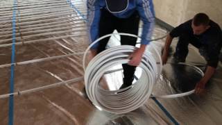 Montáž Teplovodního Podlahového Topení Bez Systémových Desek