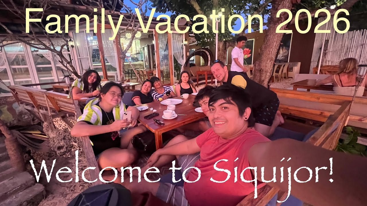 SIQUIJOR 2026 Family Vacation