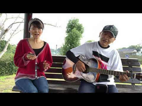 〘iphone撮影・野外一発撮り〙オリビアを聴きながら／杏里　ギター弾き語り　カバー