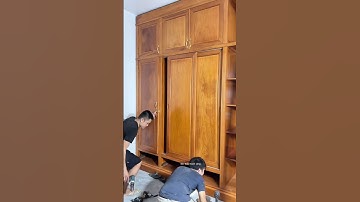 Tủ quần áo cánh lùa hiện đại , đầy đủ công năng 