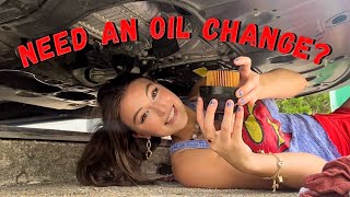 Need an Oil Change? - 2022 Hyundai Elantra Oil Change | Rachel Pizzolato