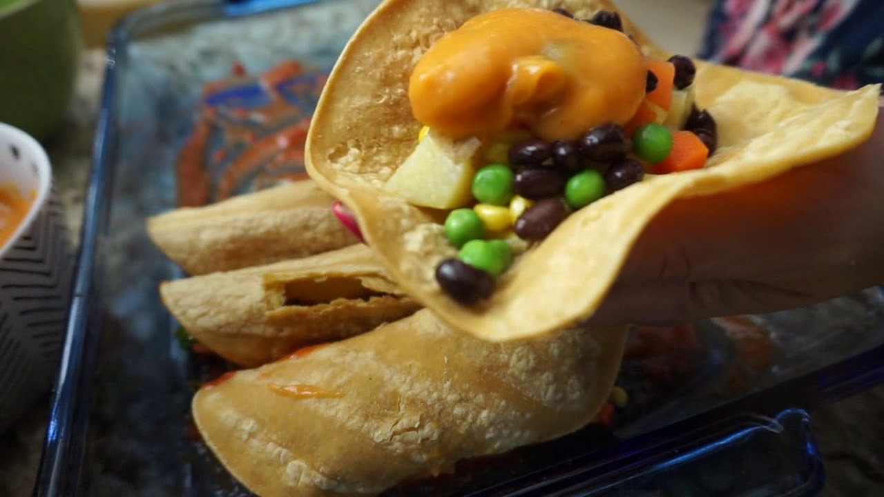 EASY VEGAN ENCHILADA RECIPE YouTube