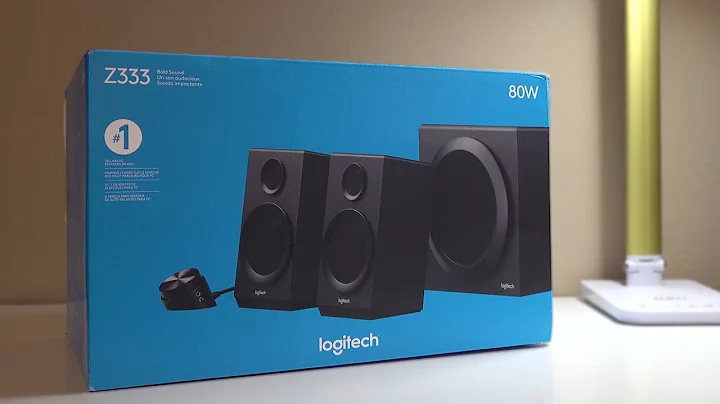 Logitech Z333 Speakers Unboxing and Setup!!