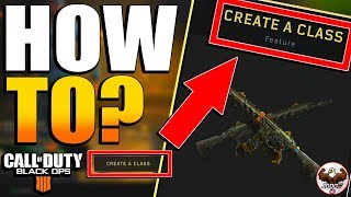 How to Create a Class in Bo4 & Common Mistakes
