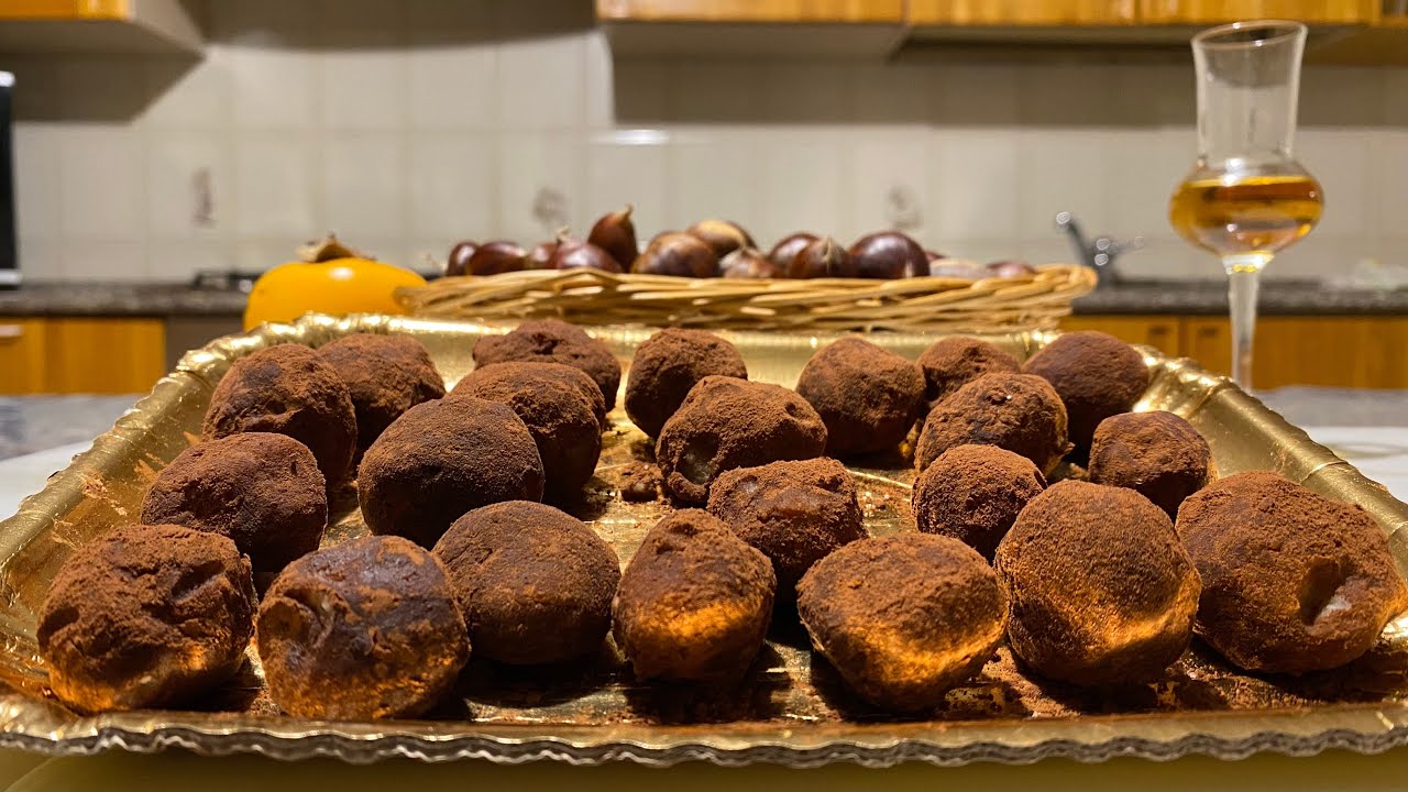Tartufini - Dolci con Castagne - Dolci con Castagne Lesse -  Dolci Autunnali - Dolci Facili e Veloci
