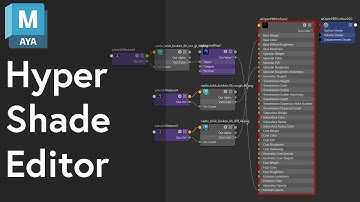 Maya Hypershade Explained for Beginners - Maya Tutorial