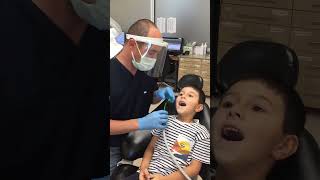 Diş doktoruna gittim