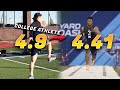 How To Improve Your 40 Yard Dash! 4.9 to a 4.41