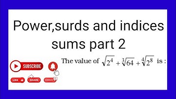 power,surds and indices part 2 by P educational content #simpletricks #math #trending #tricks