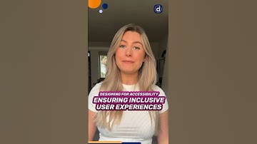 𝐂𝐫𝐞𝐚𝐭𝐢𝐧𝐠 𝐢𝐧𝐜𝐥𝐮𝐬𝐢𝐯𝐞 𝐞𝐱𝐩𝐞𝐫𝐢𝐞𝐧𝐜𝐞𝐬 𝐢𝐬 𝐞𝐬𝐬𝐞𝐧𝐭𝐢𝐚𝐥! #yt #ytshots #accessibility #inclusivity #design #UX