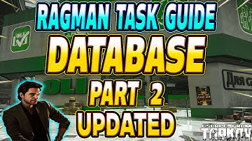 Database Part 2 - Ragman Task Guide - Escape From Tarkov
