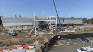 Development Victoria & KANE Constructions, State Netball Hockey Centre Stage 1 – C3X Timelapse