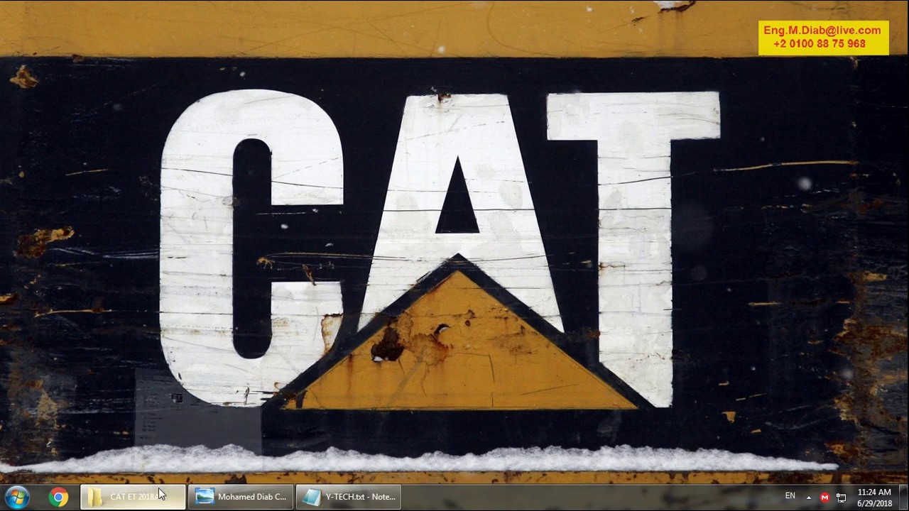 CAT ET 2018A WINFLASH - how to flash CAT ECM [2018] - YouTube