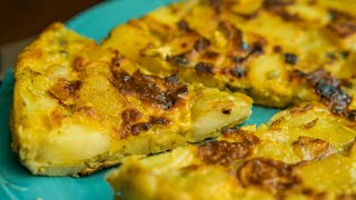 Spanish Omelette | How to Make a Spanish Omelette Recipe at Home | Egg Breakfast Recipe