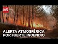 Alerta atmosférica por incendio forestal en Mazamitla, Jalisco - Las Noticias