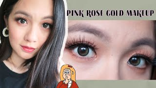pink rose gold makeup ft. hapa kristin secretive kristin olive screenshot 3