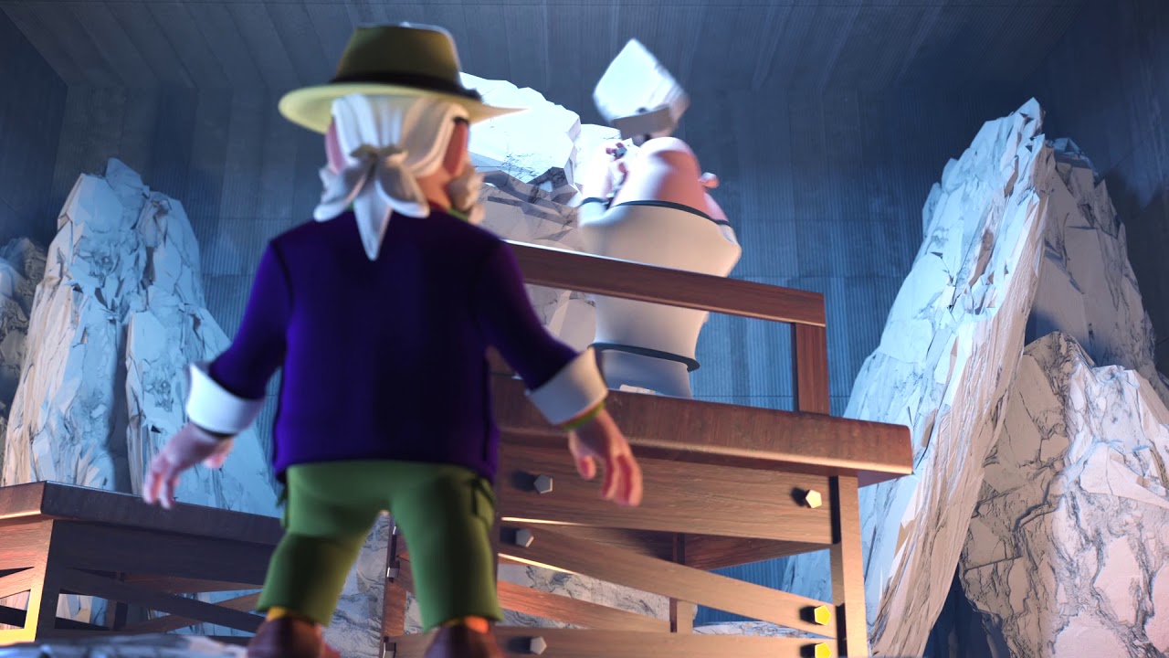 Sculptor - Il Bisonte Brand Manifesto Cartoon