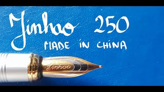 Jinhao 250 Black Gold Trims (Made in China) Fountain Pen Review