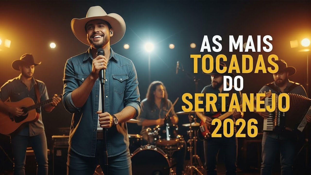 ESSAS SÃO AS MAIS TOCADAS DO SERTANEJO 2026