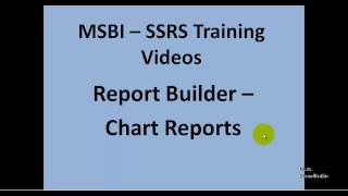 MSBI - SSRS - Report Builder - Chart Reports
