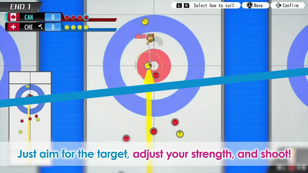 LETS PLAY CURLING!! - Trailer - Nintendo Switch - English -