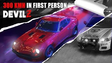 Devil-Z 300+ KMH On Highway In First Person View (Need For Speed With Reckless Reborn Mod)