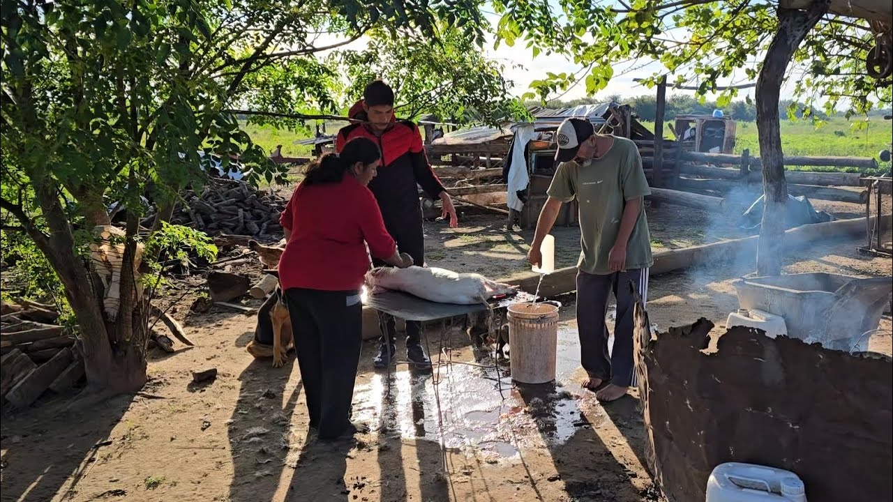Así es la VIDA en una COLONIA RURAL/ MUJER de campo CHAQUEÑO/ Sáenz Peña- Chaco
