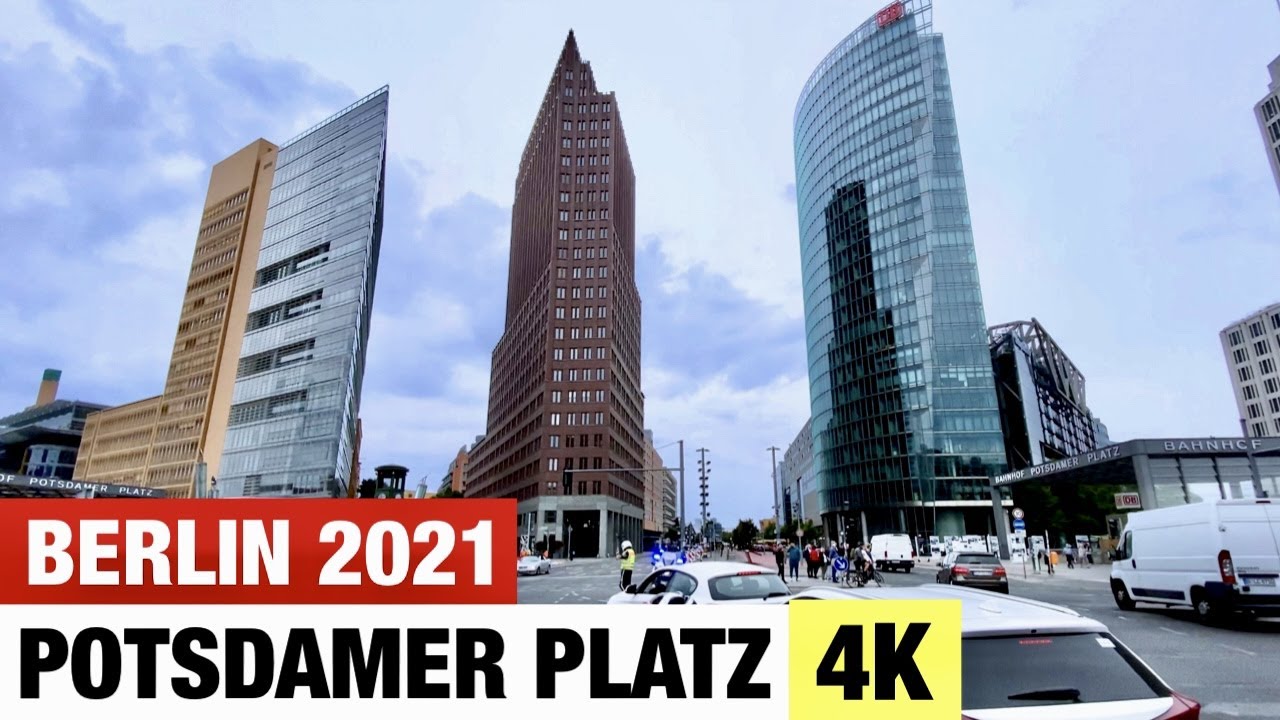 BERLIN, GERMANY 🇩🇪 [4K] Berlin City Centre & Potsdamer Platz