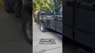 Gooseneck Dump Trailer vs…. #work #construction #truck