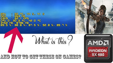 How to monitor|FPS,CPU,GPU|RAM & Temps usage in every GAME