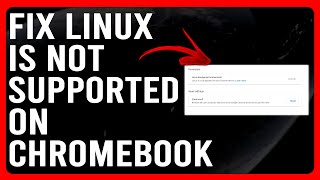 How To Fix Linux Is Not Supported On Chromebook (What Should You Do To Resolve The Problem?)