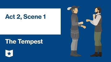 The Tempest by William Shakespeare | Act 2, Scene 1
