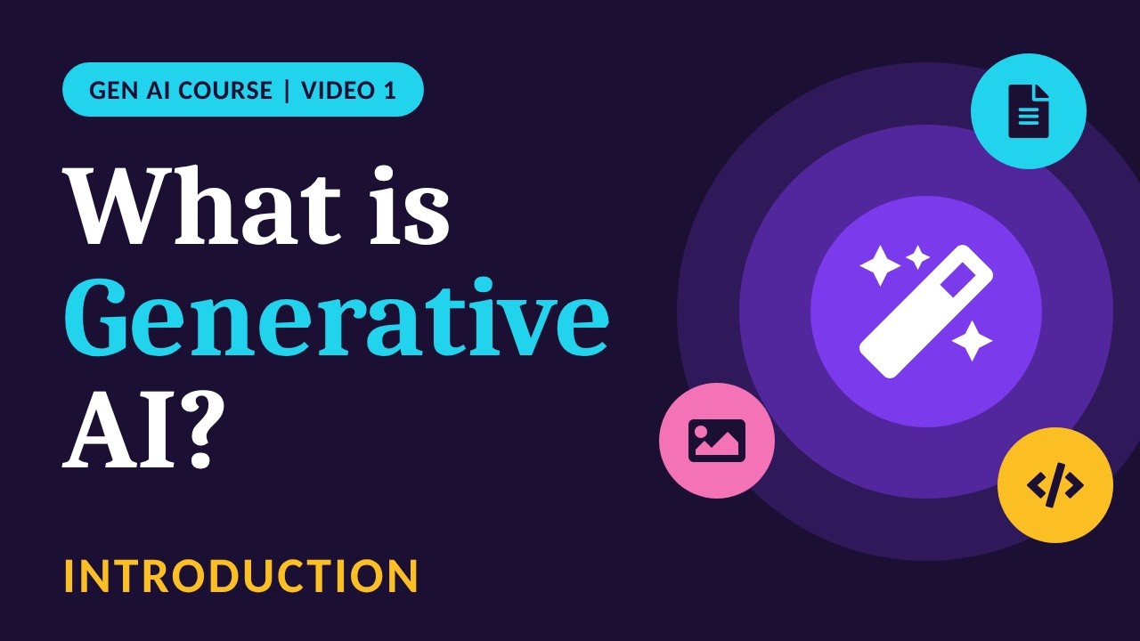 What is Generative AI? A Simple Introduction - YouTube