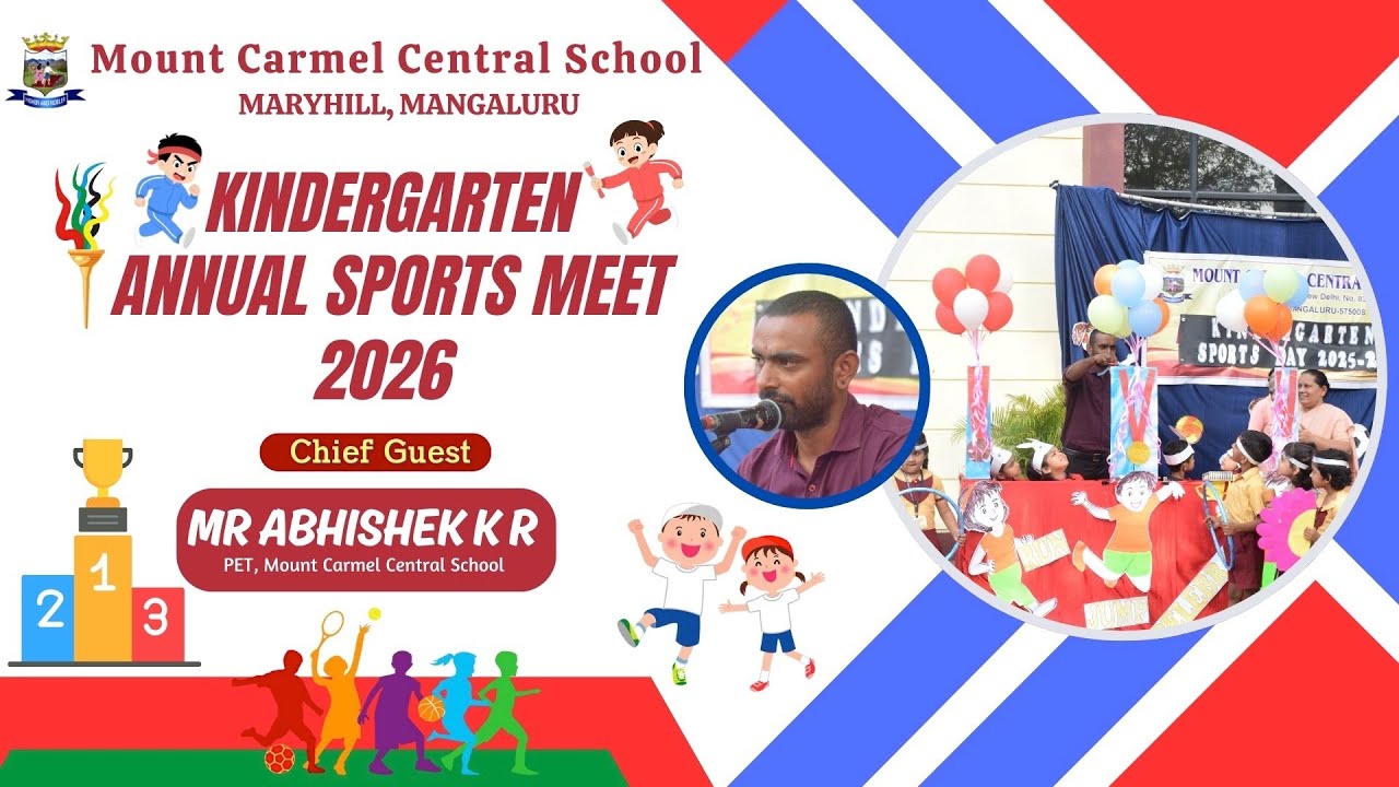 Mount Carmel Central School, Kindergarten Annual Sports Meet 2026