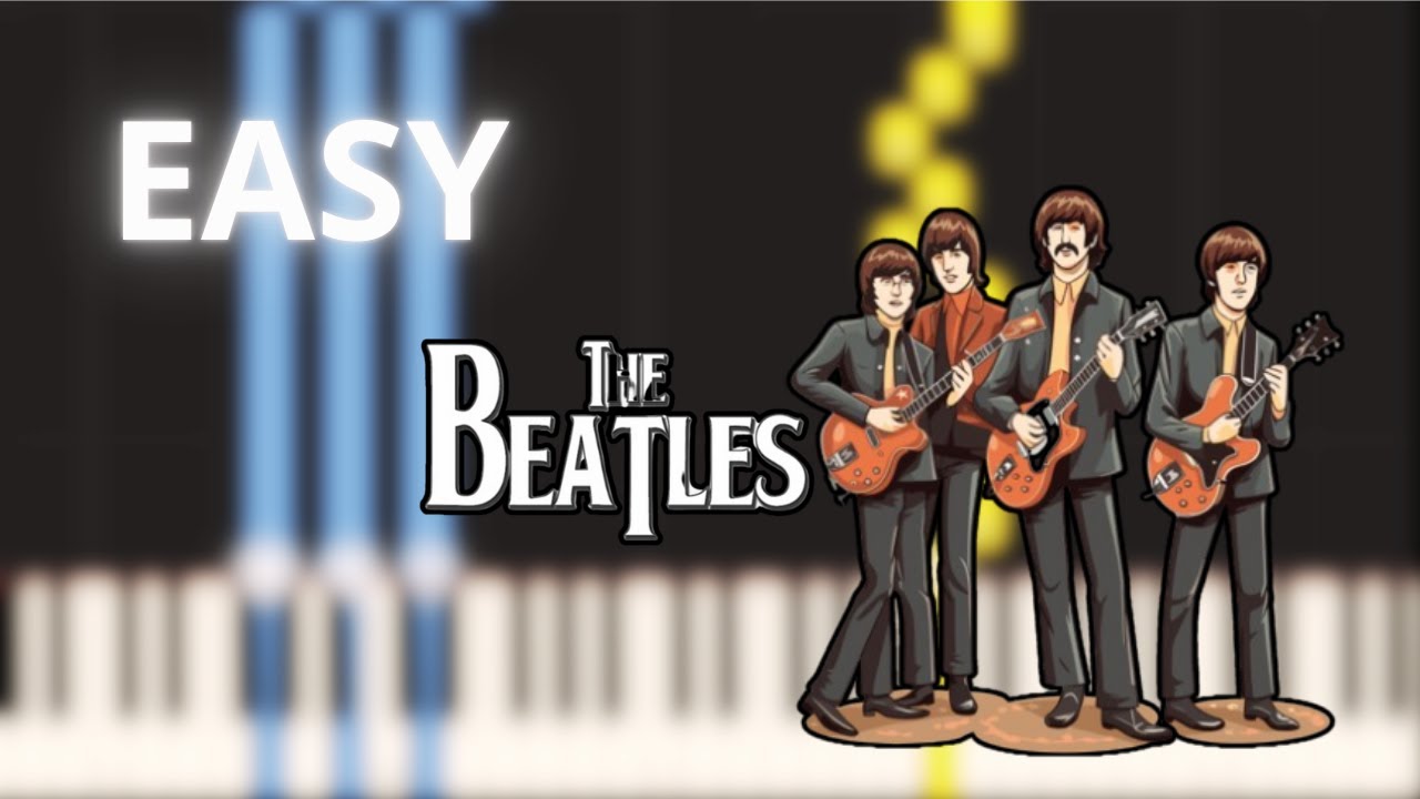 Ticket To Ride - The Beatles - EASY Piano Tutorial - YouTube