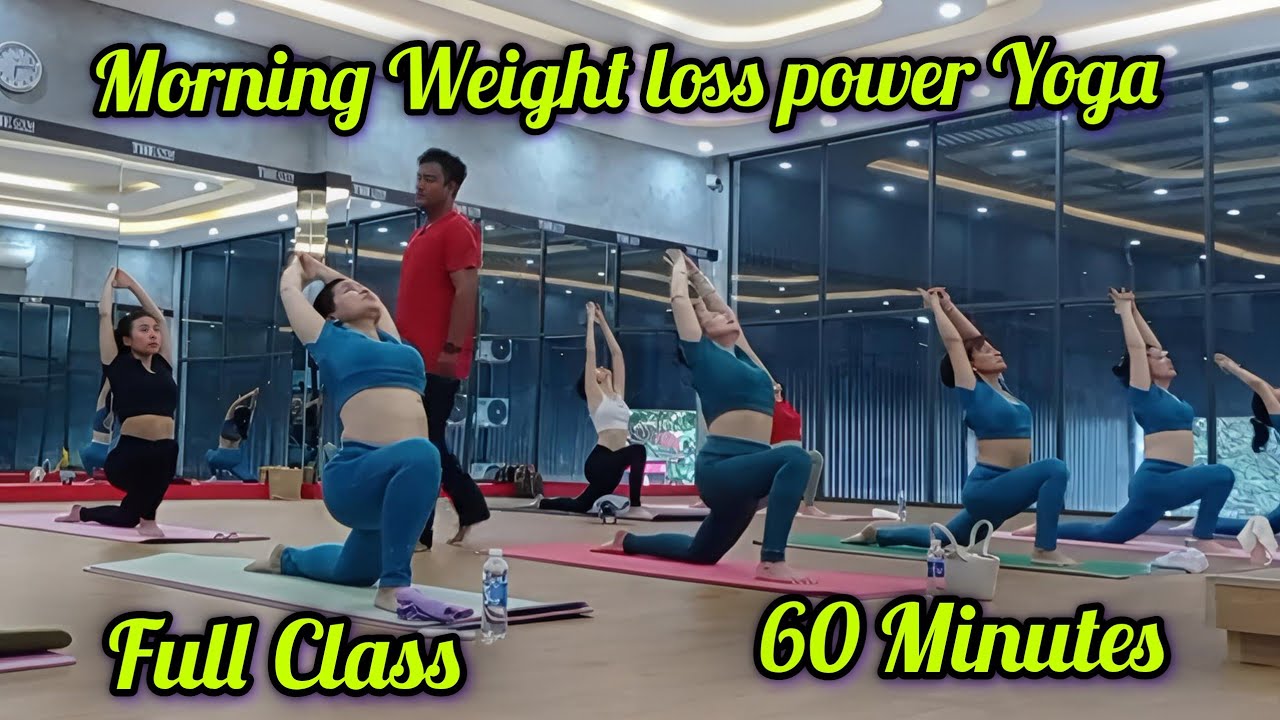 60 минут утренней силовой йоги для похудения #poweryoga #yogasouvik #morningyoga