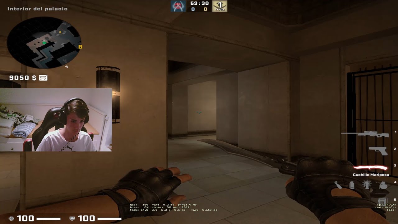 autoflash desde palace | CSGO - YouTube