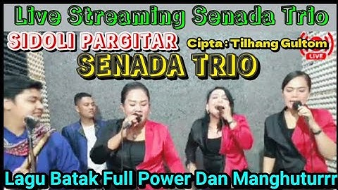 SENADA TRIO - Cover Lagu Batak "SIDOLI PARGITAR" Cipta : Tilhang Gultom,@hangganeriksonchannel8093